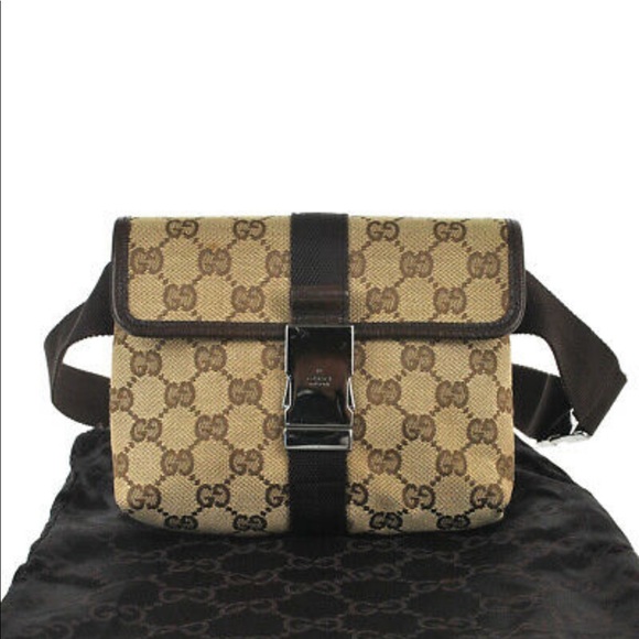 Gucci Handbags - GUCCI WAIST BAG BUM BAG FANNY PACK GG